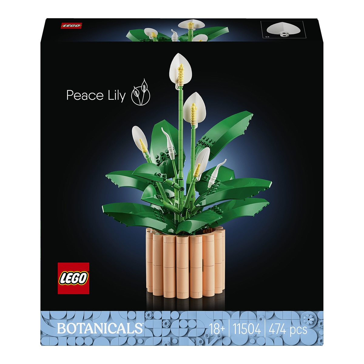 LEGO – Juego de construcción Lirio de la Paz LEGO Botanicals – 11504.
