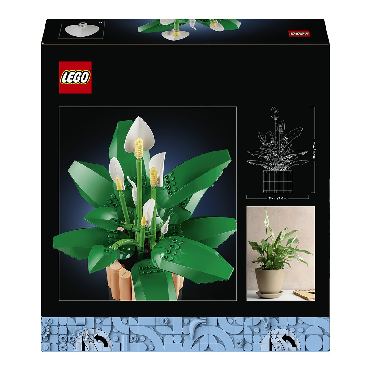 LEGO® Botanicals Lírio-da-paz 9