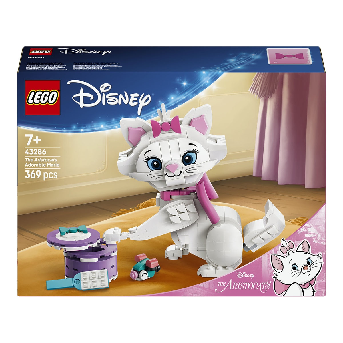 LEGO – Juego de construcción Los Aristogatos: Adorable Marie LEGO Disney Classic – 43286.