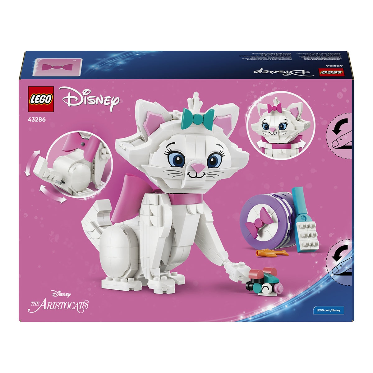 Juego de construcción Los Aristogatos: Adorable Marie LEGO Disney Classic - 43286 9