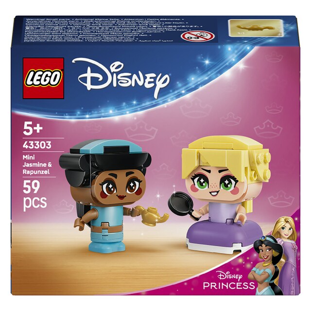 Imagen 0 de Juego de construcción Mini Jasmine y Rapunzel LEGO Disney Princess - 43303