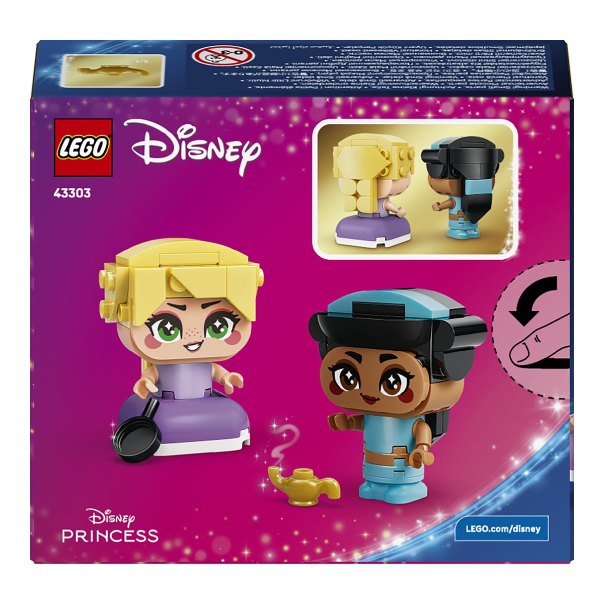 Juego de construcción Mini Jasmine y Rapunzel LEGO Disney Princess - 43303 9