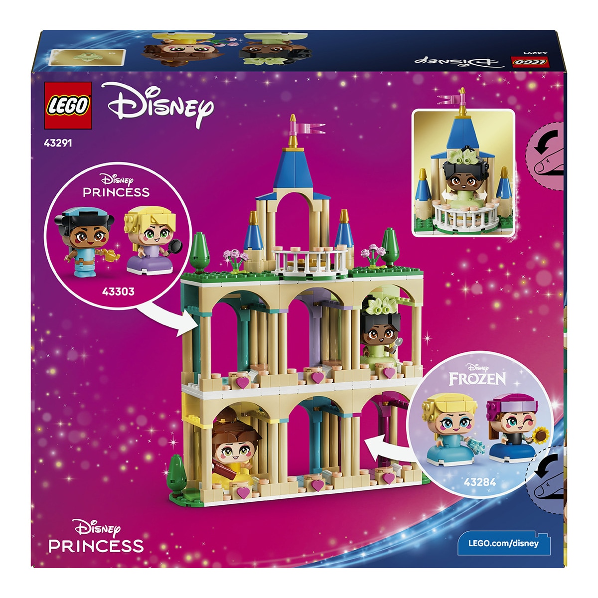 Juego de construcción Mini Bella y Tiana con Castillo LEGO Disney Princess - 43291 8