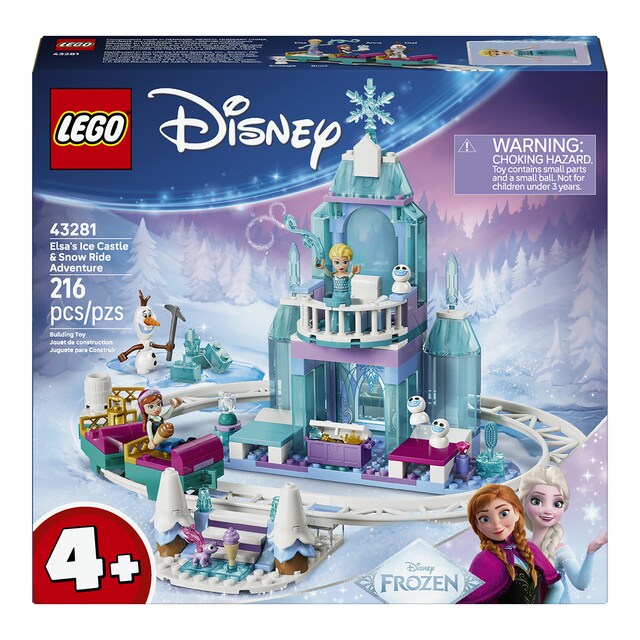 Imagen 0 de Juego de construcción Castillo de Hielo de Elsa y Aventura en la Nieve LEGO Disney Princess - 43281