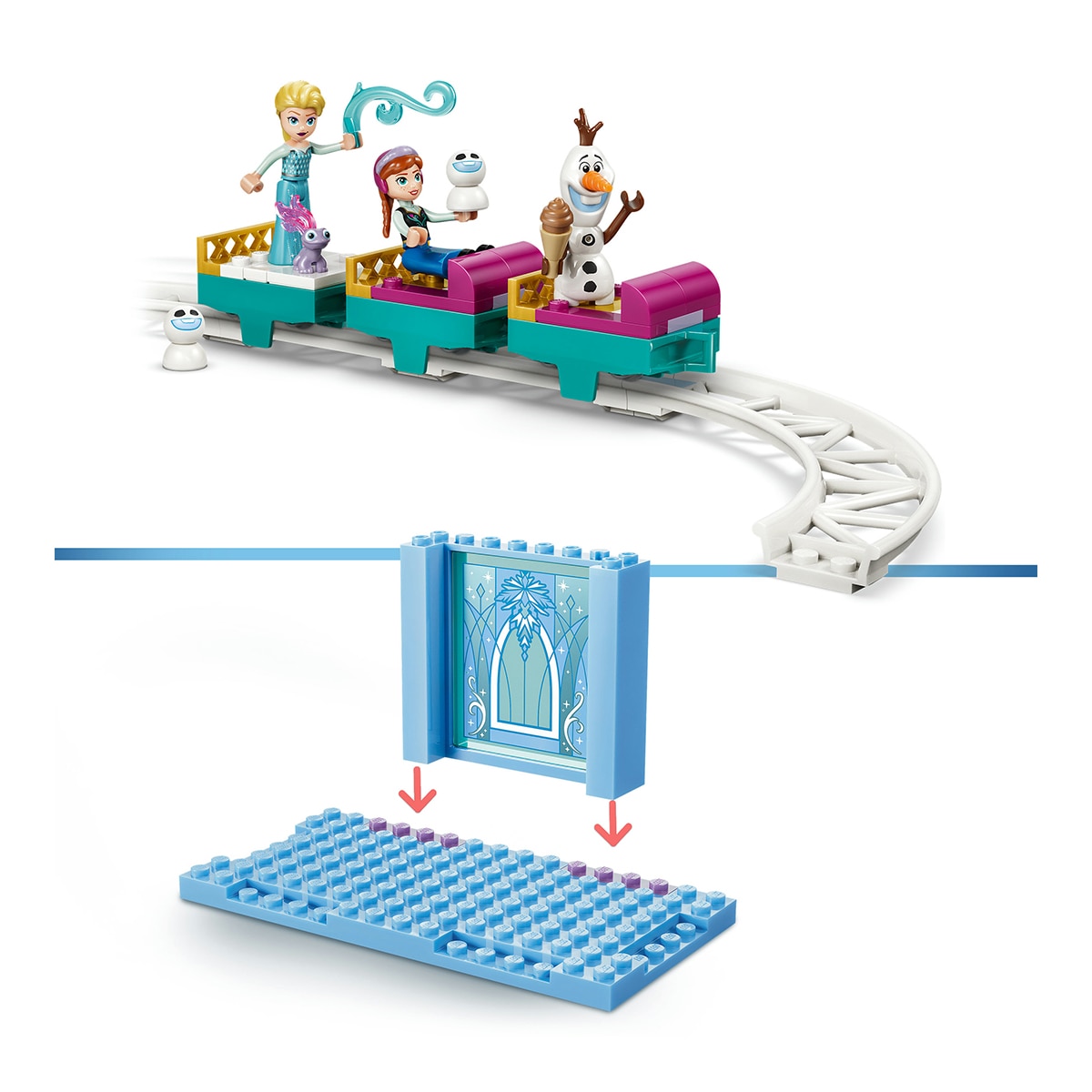 Juego de construcción Castillo de Hielo de Elsa y Aventura en la Nieve LEGO Disney Princess - 43281 5