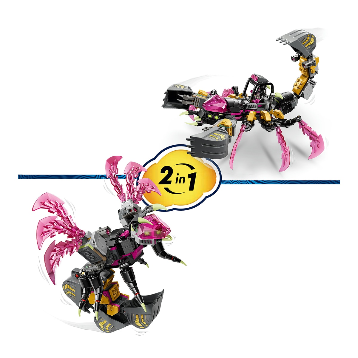 Juego de construcción Excavadora Escorpión de Pesadilla LEGO DREAMZzz - 71513 5