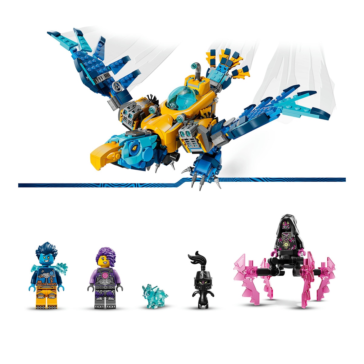 Juego de construcción Submarino Cocodrilo LEGO DREAMZzz - 71512 5