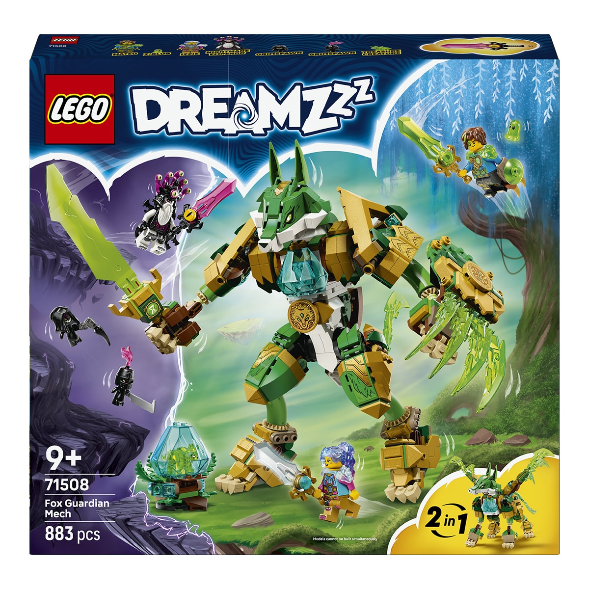 Imagen 0 de Juego de construcción Meca Guardián Zorro LEGO DREAMZzz - 71508