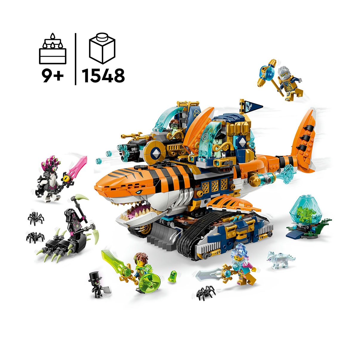 Tanque de Tubarão-tigre Lego Dreamzzz 4