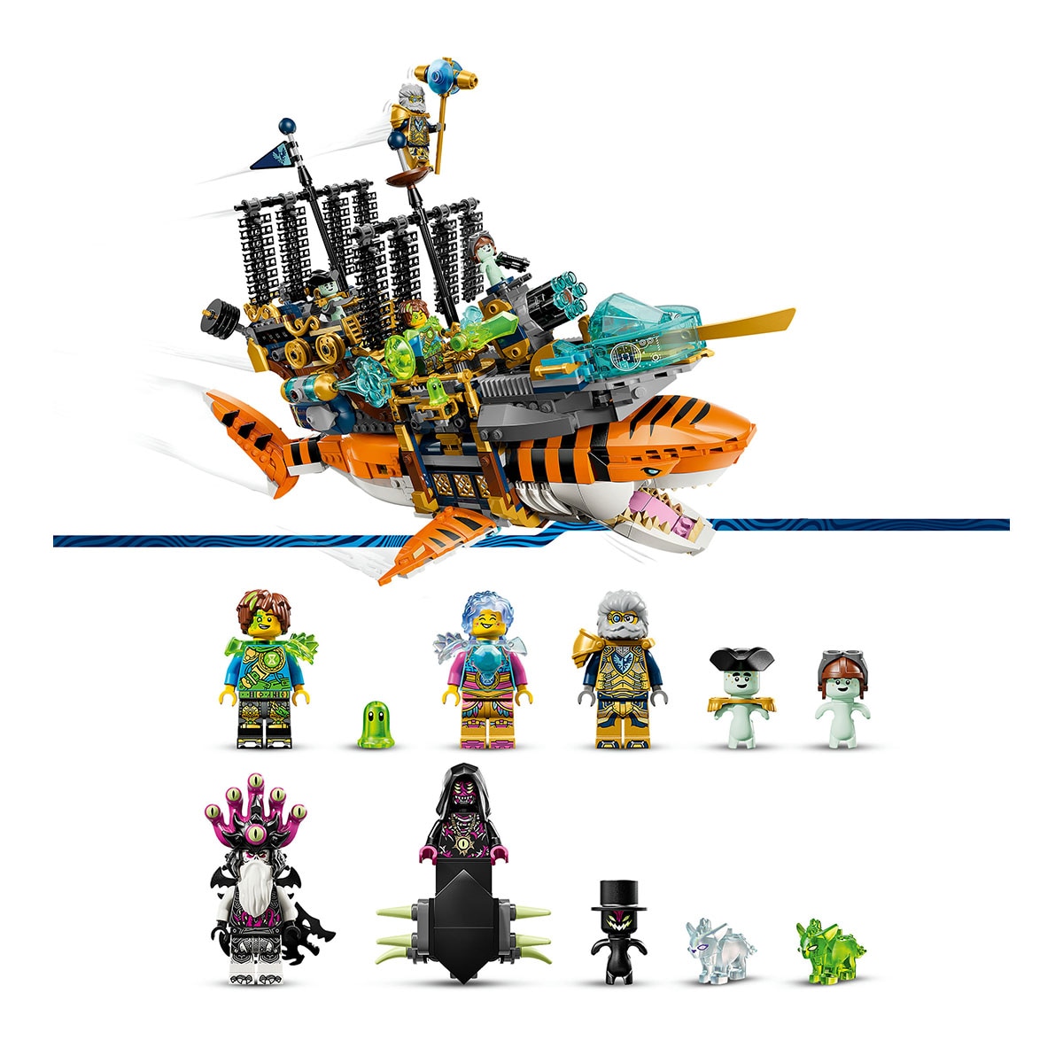 Tanque de Tubarão-tigre Lego Dreamzzz 6