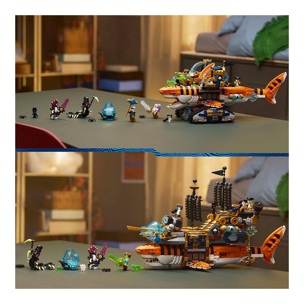 Tanque de Tubarão-tigre Lego Dreamzzz 7