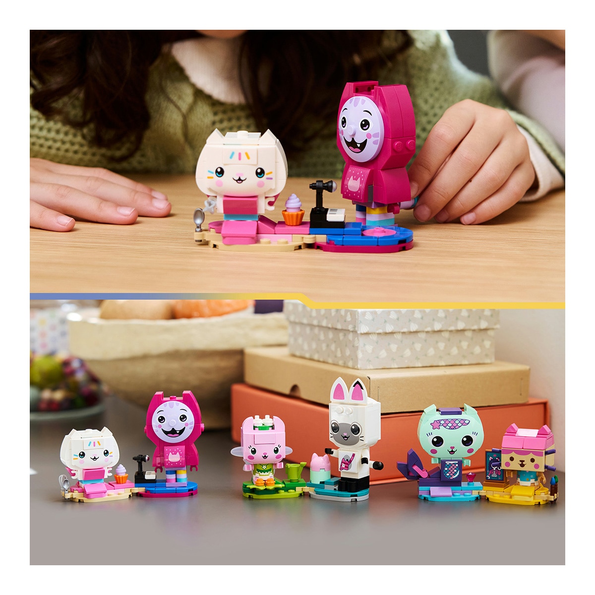 Amigos Gatinhos Construídos com Peças da Gabby Lego Gabby'S Dollhouse 7