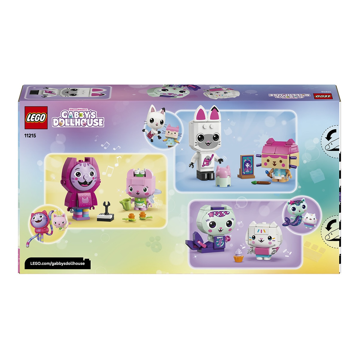 Amigos Gatinhos Construídos com Peças da Gabby Lego Gabby'S Dollhouse 9