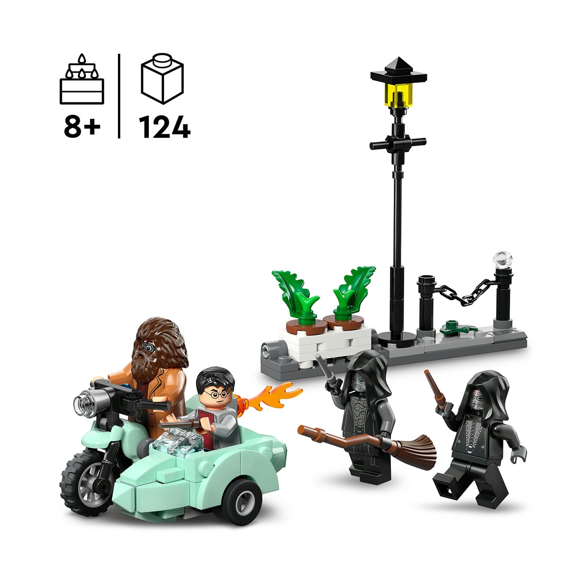 Juego de construcción Hagrid™ y Harry: Huida de Privet Drive LEGO Harry Potter TM - 76459 4
