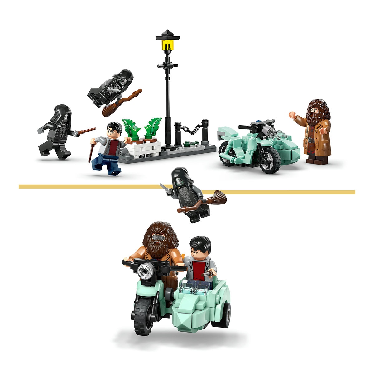 Juego de construcción Hagrid™ y Harry: Huida de Privet Drive LEGO Harry Potter TM - 76459 5