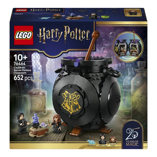 Imagen 0 de Juego de construcción Caldero: Aula de Pociones Secretas LEGO Harry Potter TM - 76464