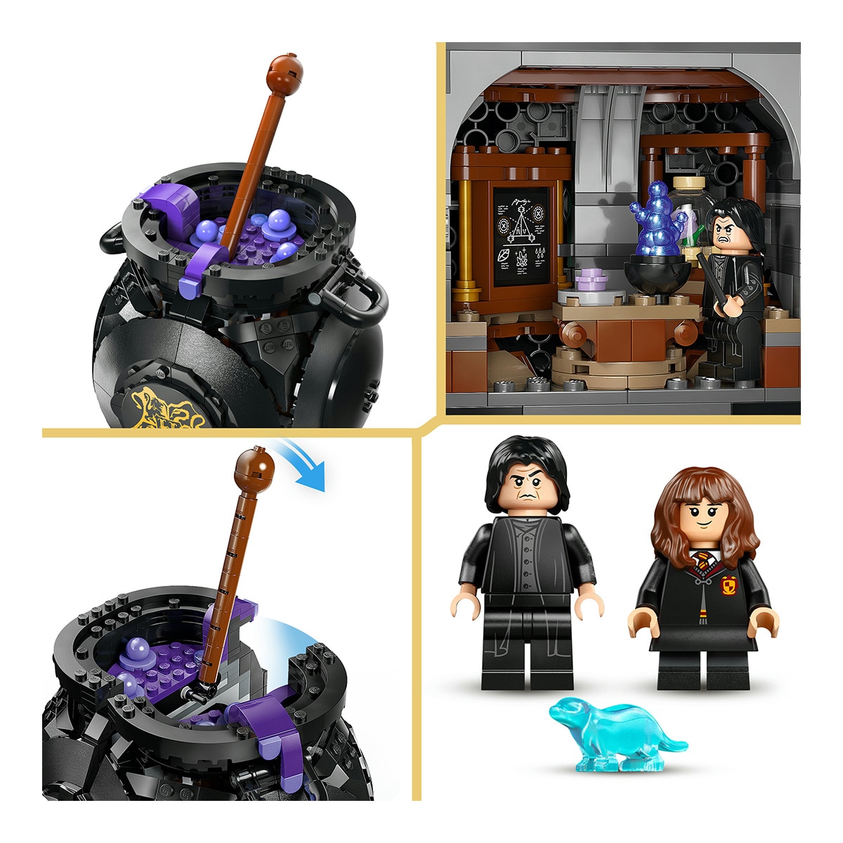 Juego de construcción Caldero: Aula de Pociones Secretas LEGO Harry Potter TM - 76464 5