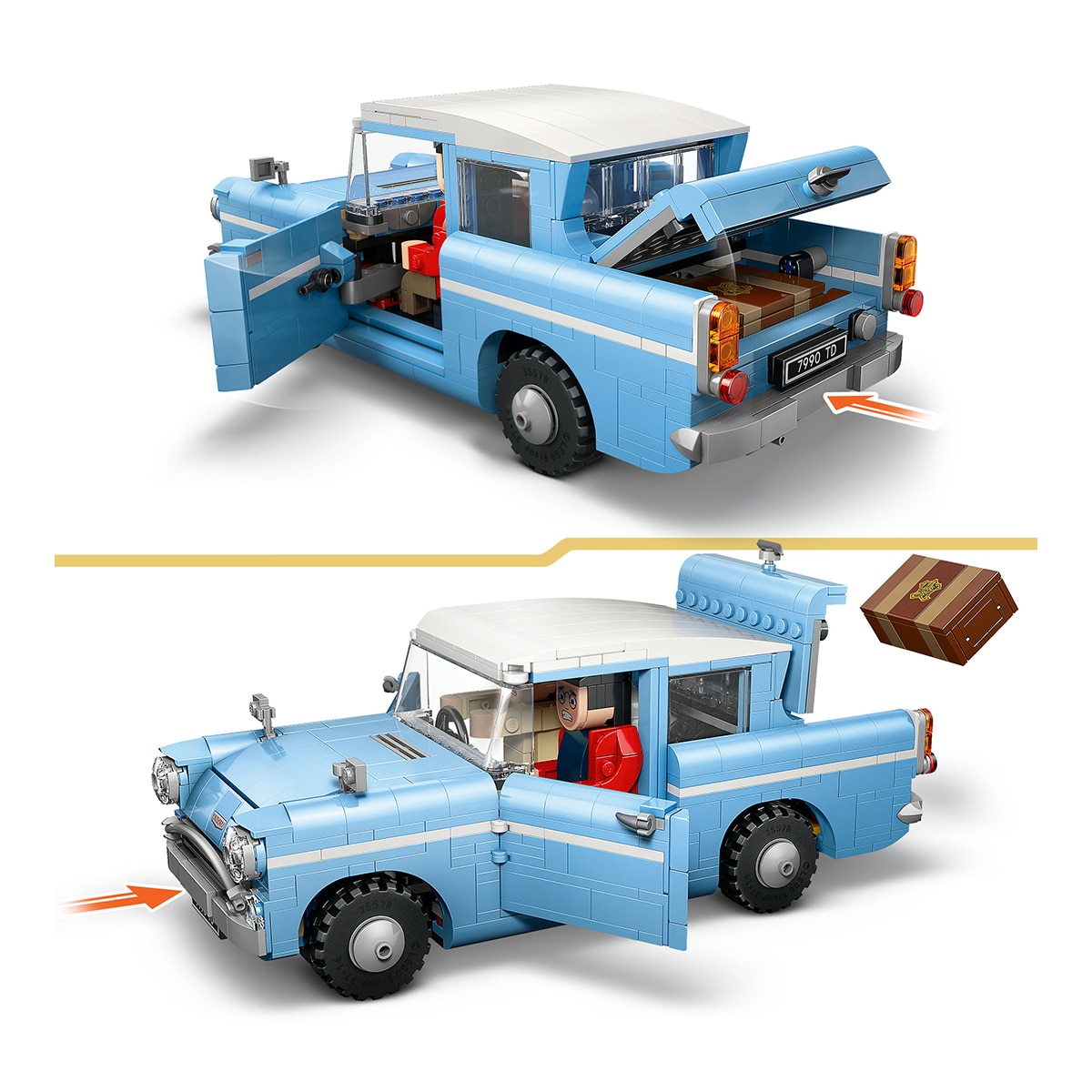 LEGO® Harry Potter™ Ford Anglia™ Voador Encantado 6