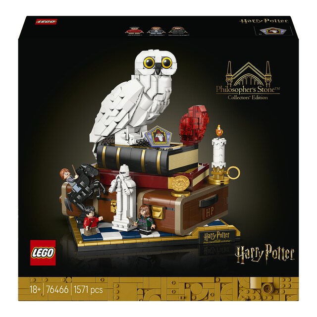 Imagen 0 de Juego de construcción Piedra Filosofal: Edición para Coleccionistas LEGO Harry Potter TM - 76466
