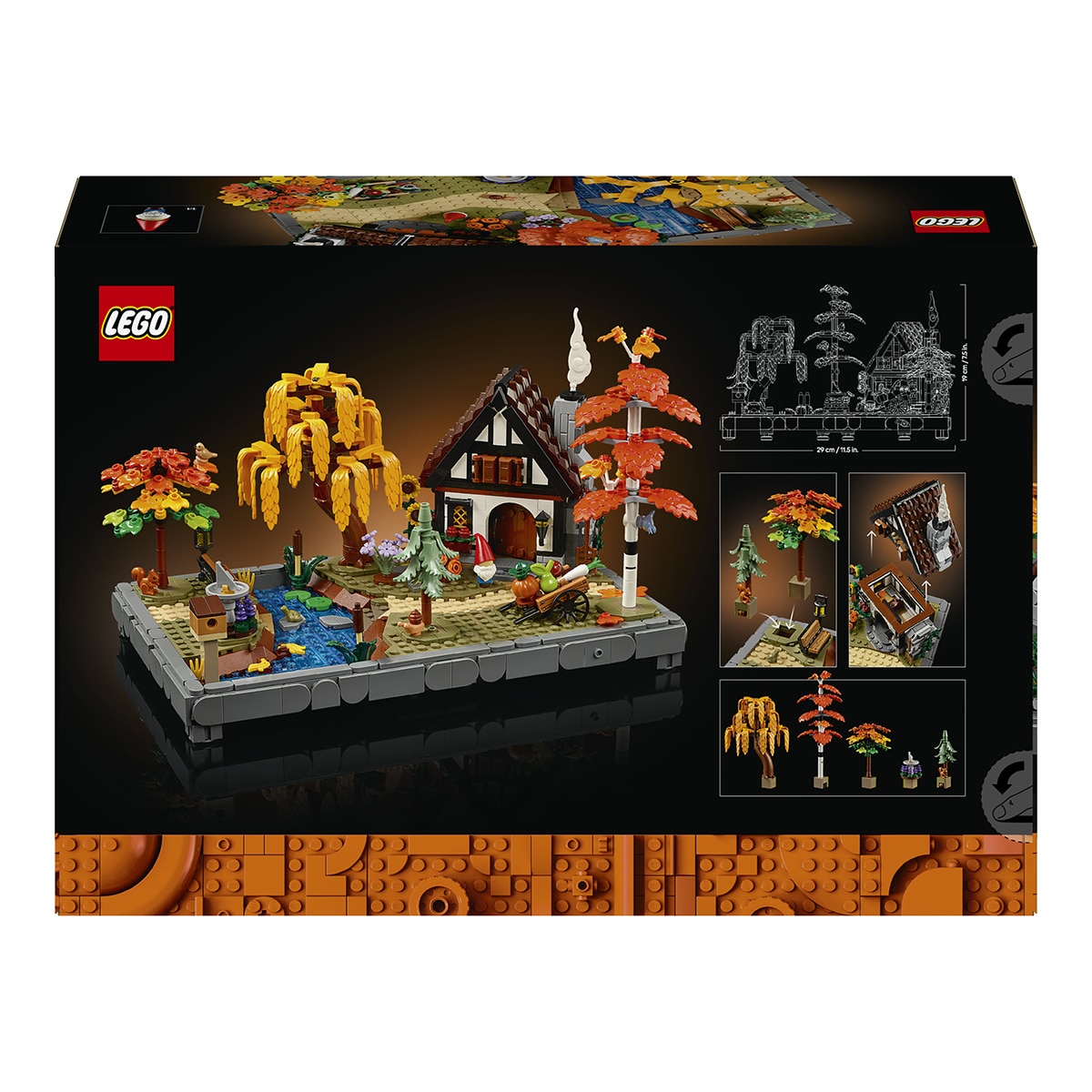 Juego de construcción Jardín Rural Otoñal 11372 LEGO Icons - 11372 9
