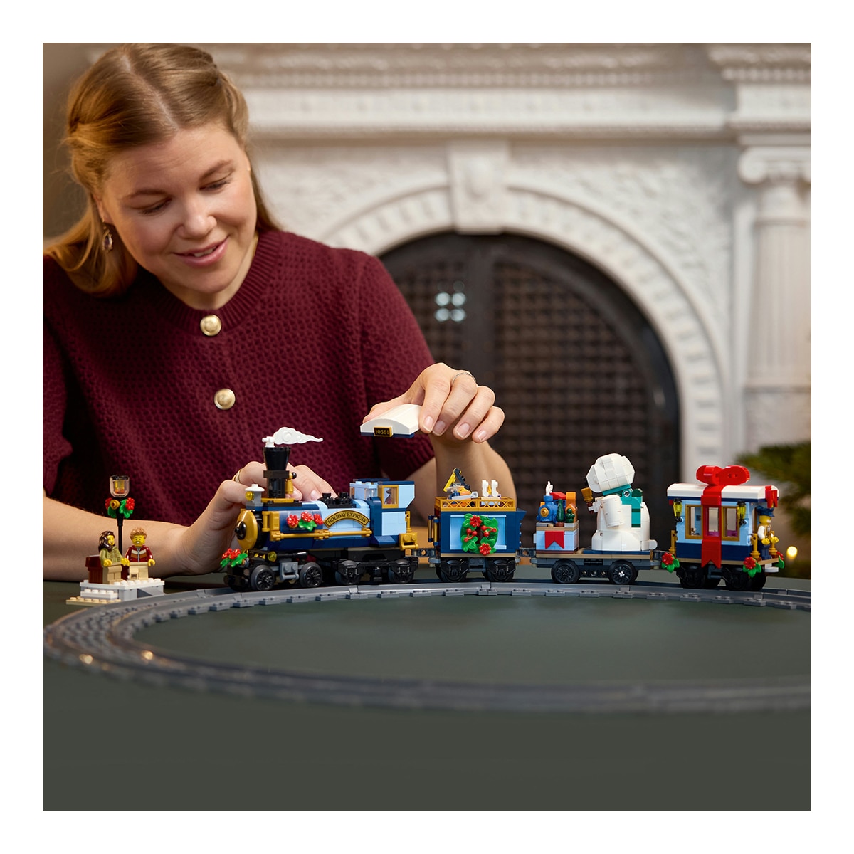 Comboio «Holiday Express» Lego Icons 3