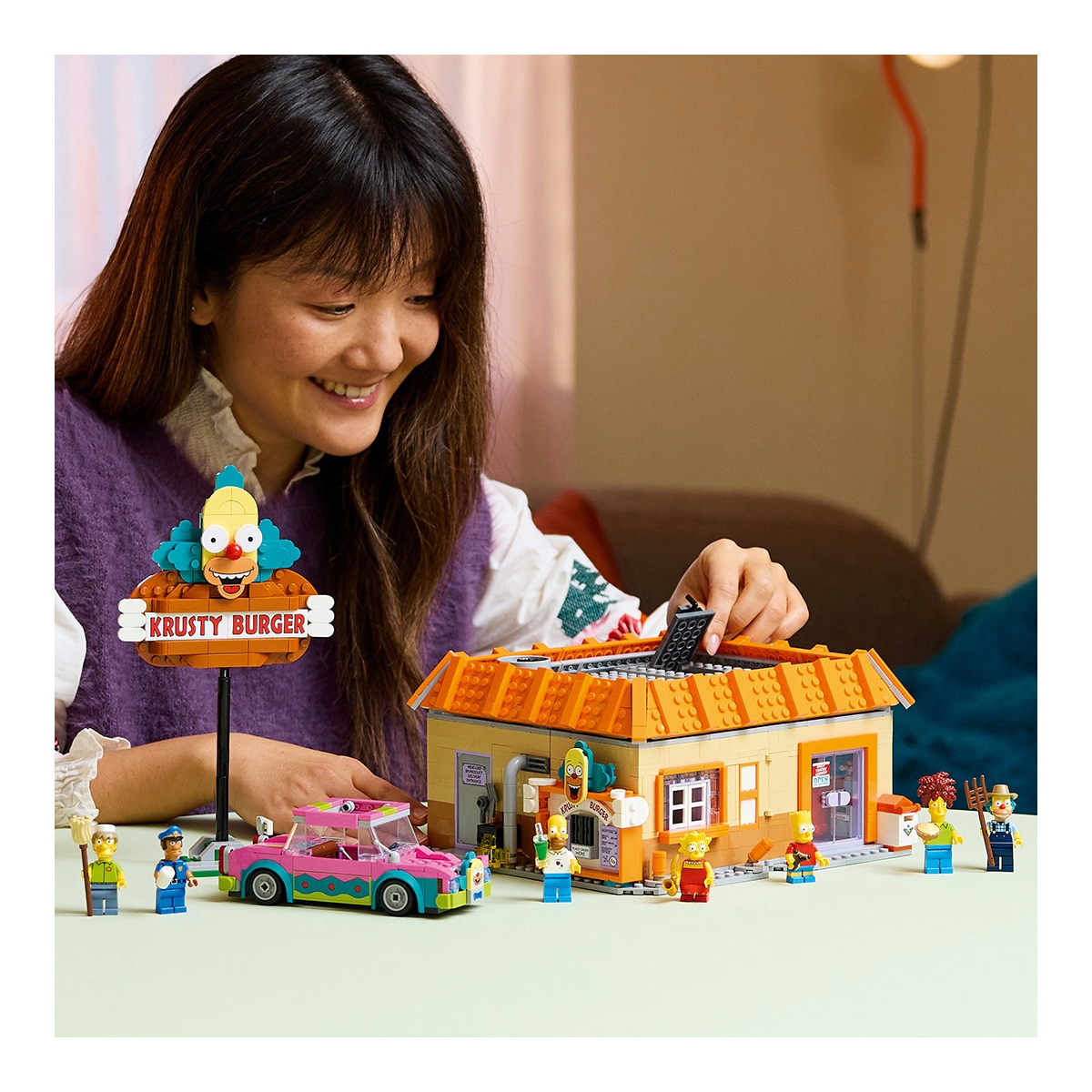 Juego de construcción The Simpsons™: Krusty Burger LEGO Icons - 10352 3