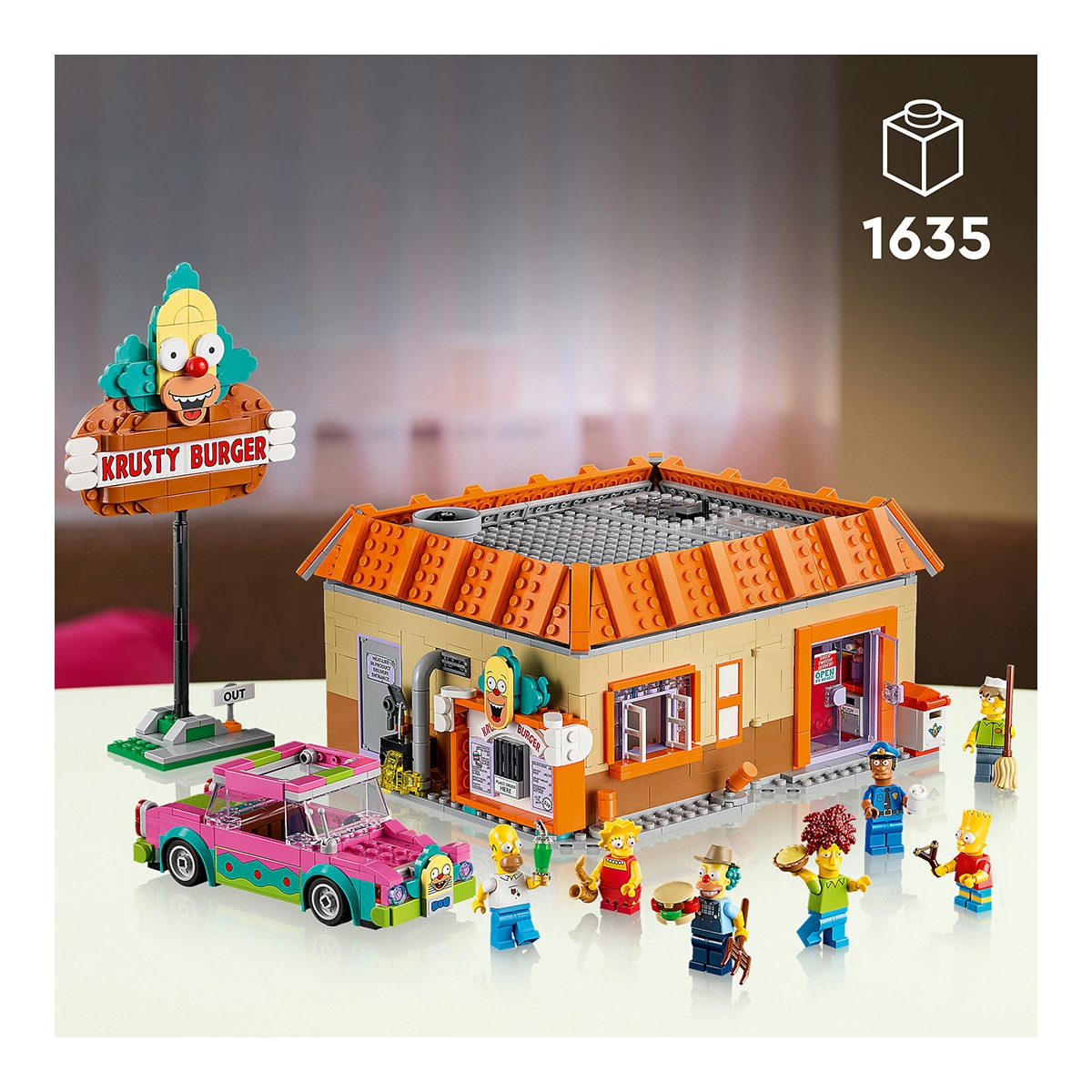 Juego de construcción The Simpsons™: Krusty Burger LEGO Icons - 10352 4