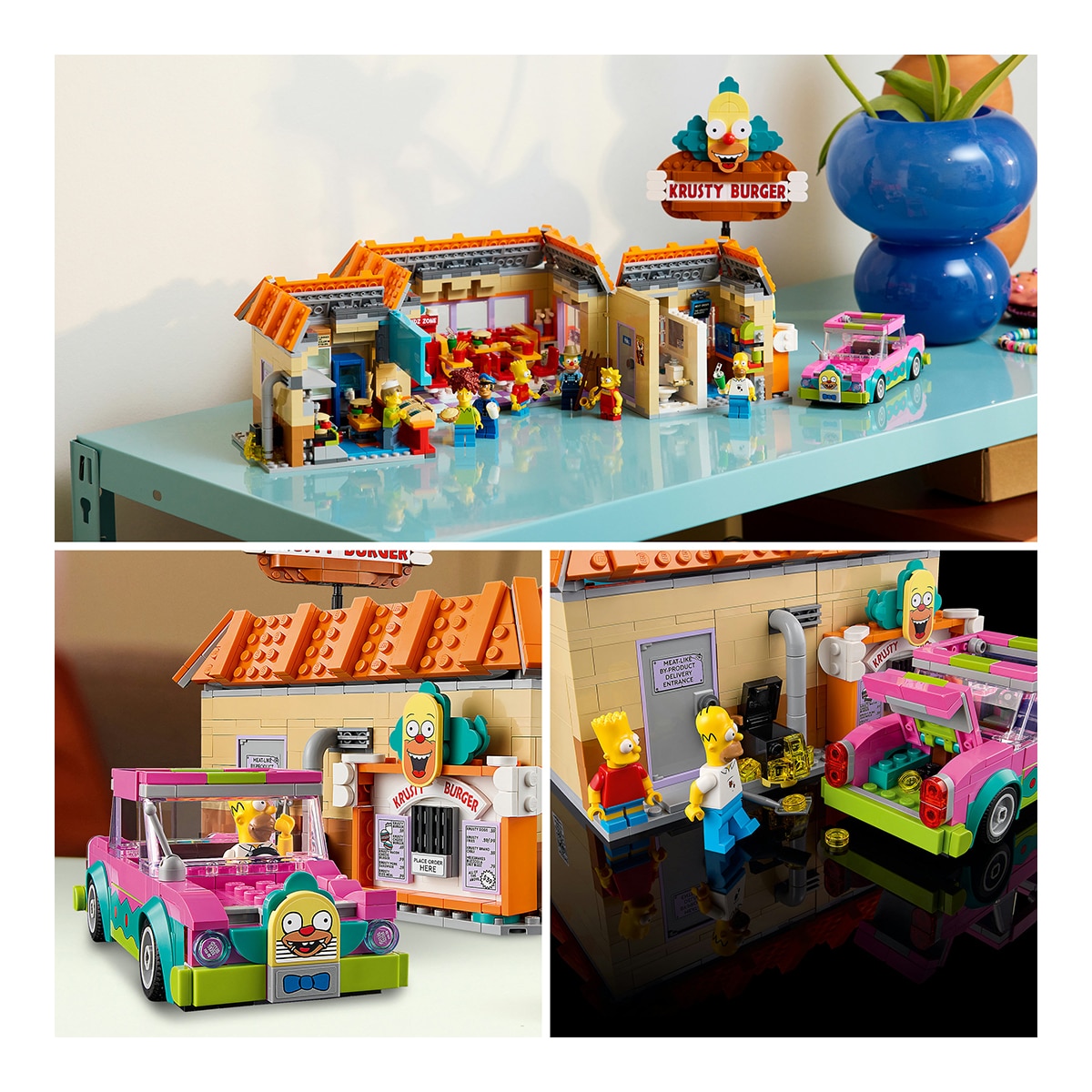 Juego de construcción The Simpsons™: Krusty Burger LEGO Icons - 10352 5