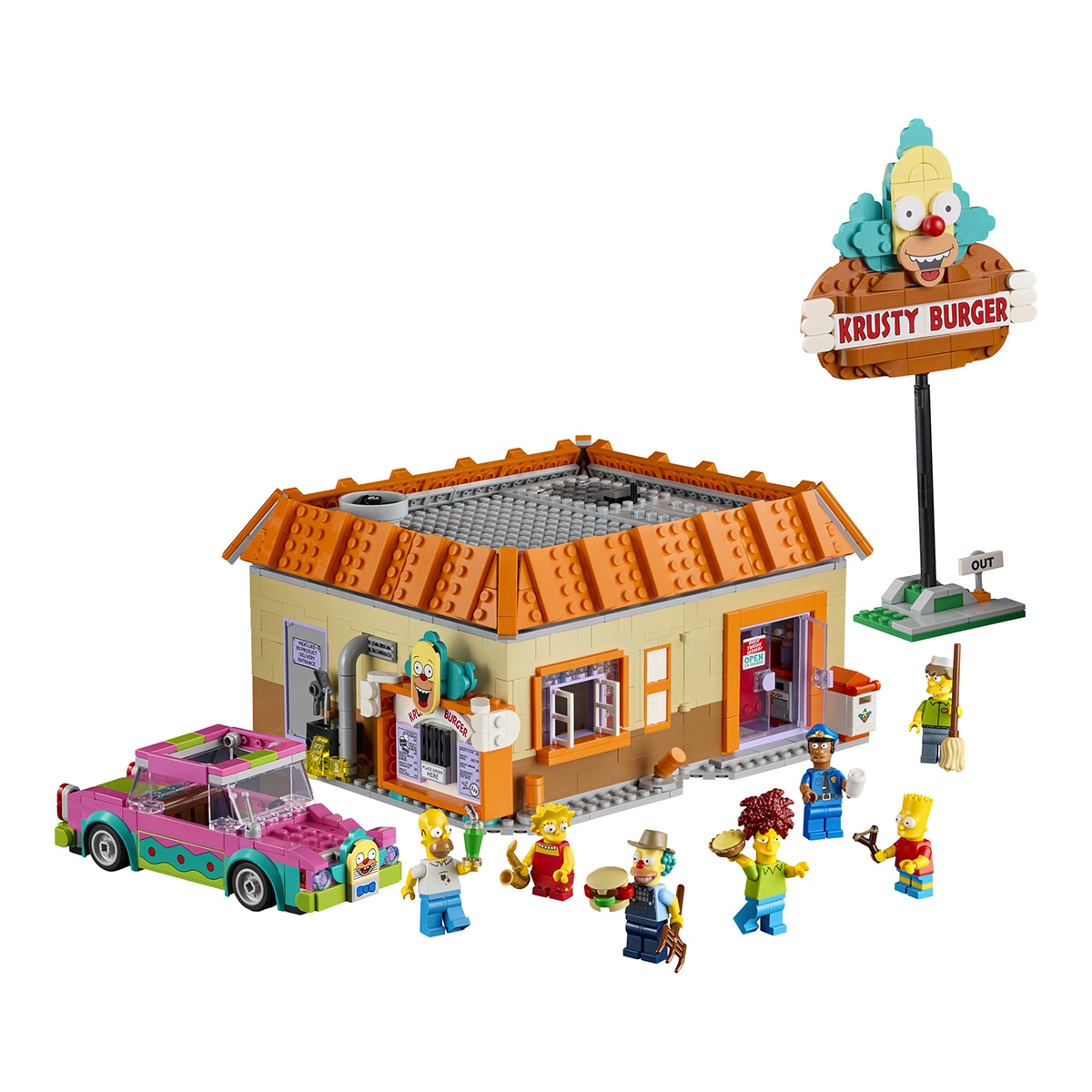 Juego de construcción The Simpsons™: Krusty Burger LEGO Icons - 10352 8