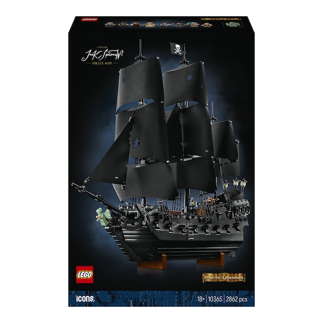 Imagen 0 de Juego de construcción Barco Pirata del Capitán Jack Sparrow LEGO Icons - 10365