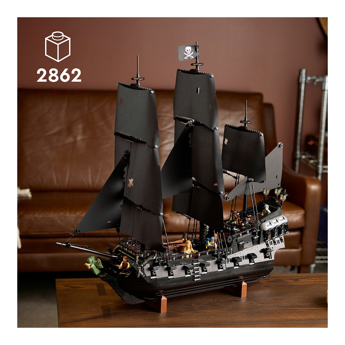 Juego de construcción Barco Pirata del Capitán Jack Sparrow LEGO Icons - 10365 4