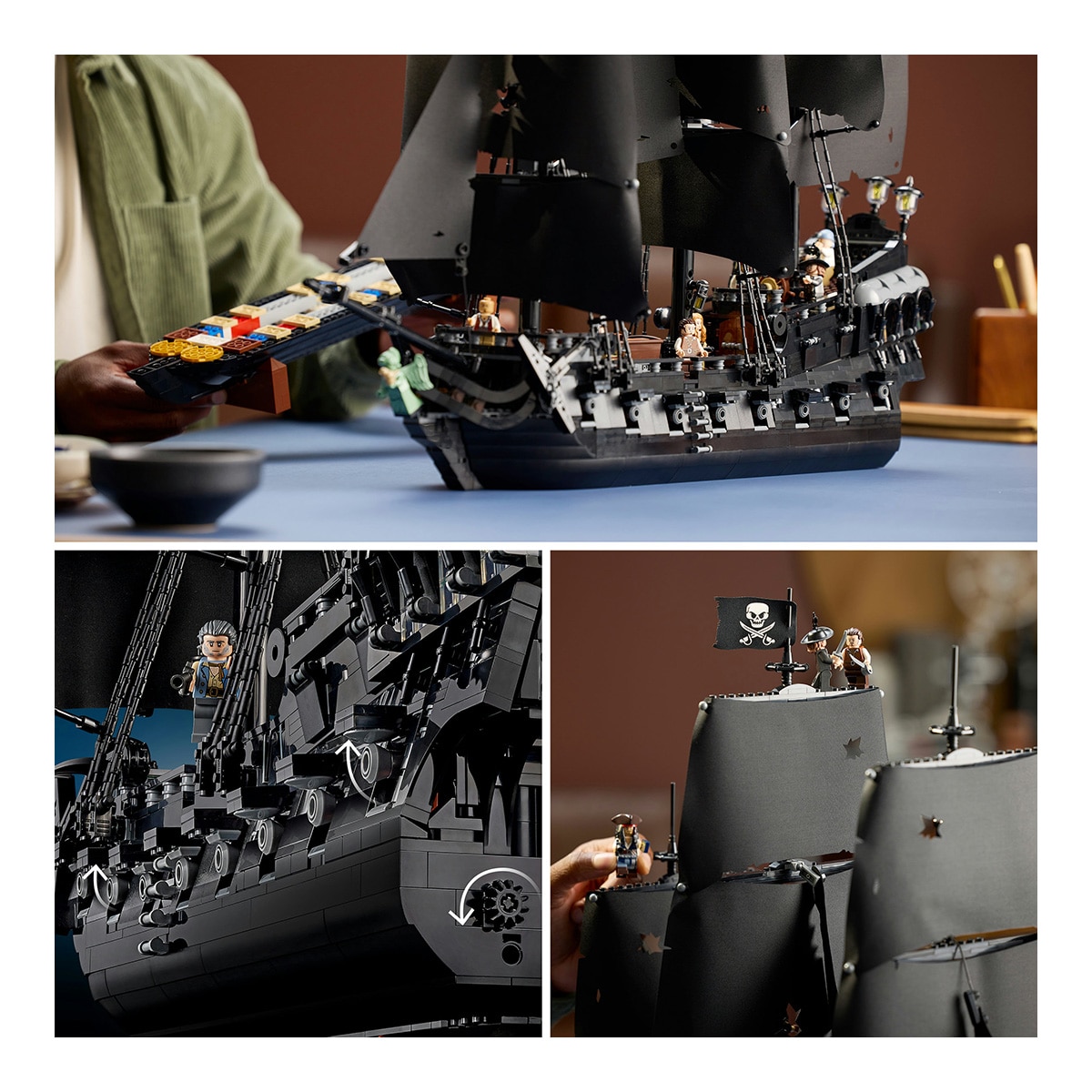 Juego de construcción Barco Pirata del Capitán Jack Sparrow LEGO Icons - 10365 6