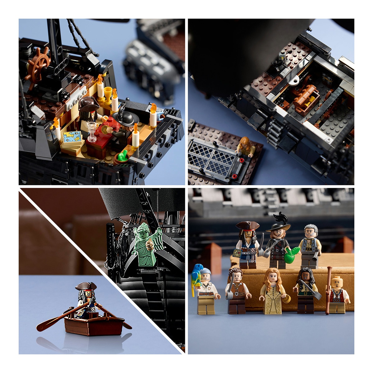 Juego de construcción Barco Pirata del Capitán Jack Sparrow LEGO Icons - 10365 7