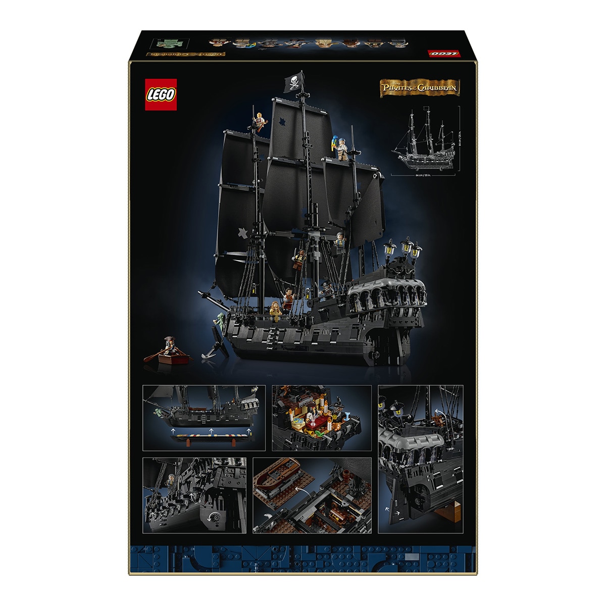 Juego de construcción Barco Pirata del Capitán Jack Sparrow LEGO Icons - 10365 9