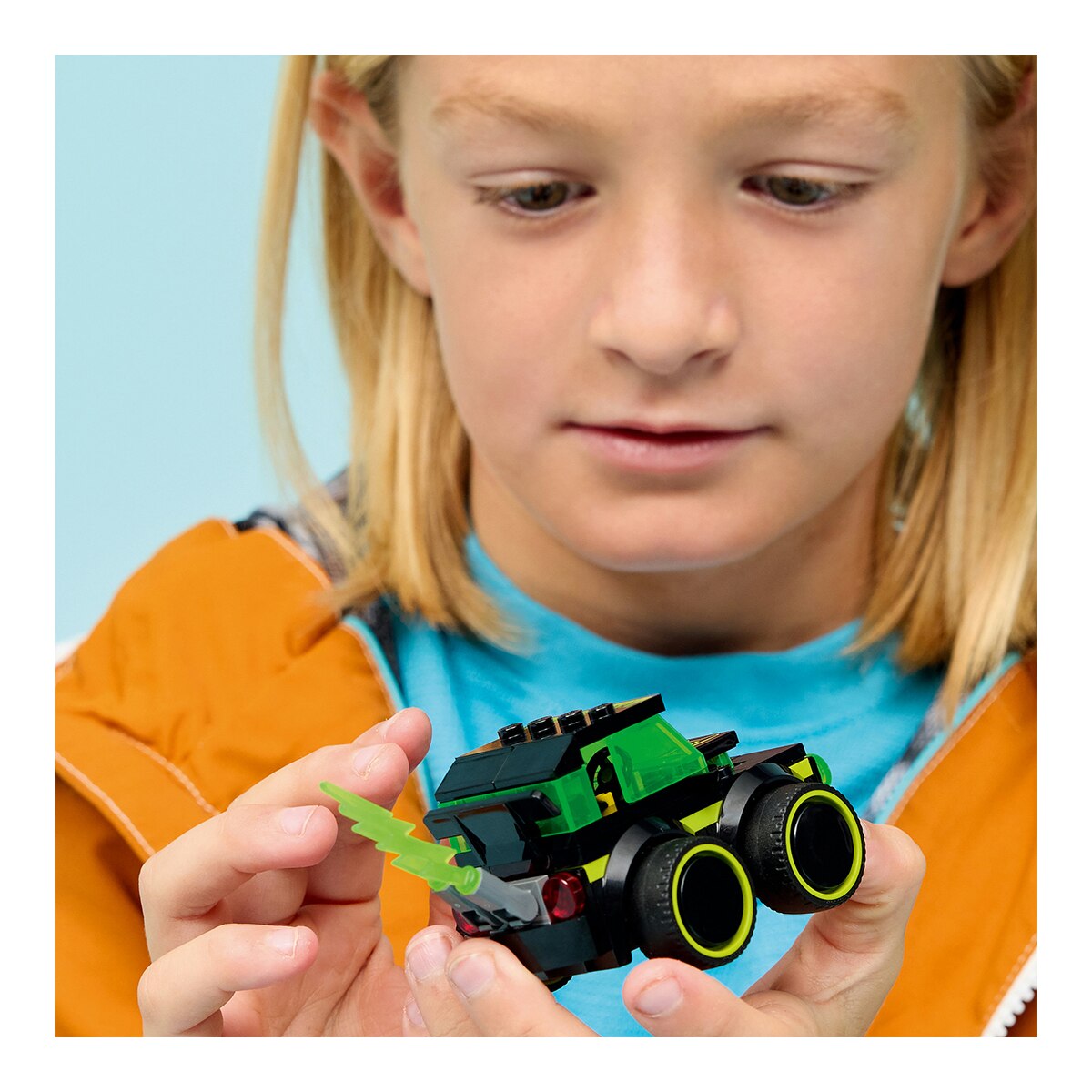 Juego de construcción Vehículos: Coche de Carreras de Videojuego LEGO City Brick Rides - 60484 3
