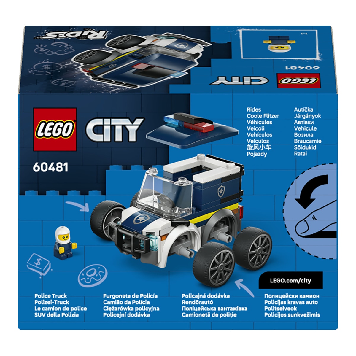 Veículos – Camião da Polícia Lego City 2