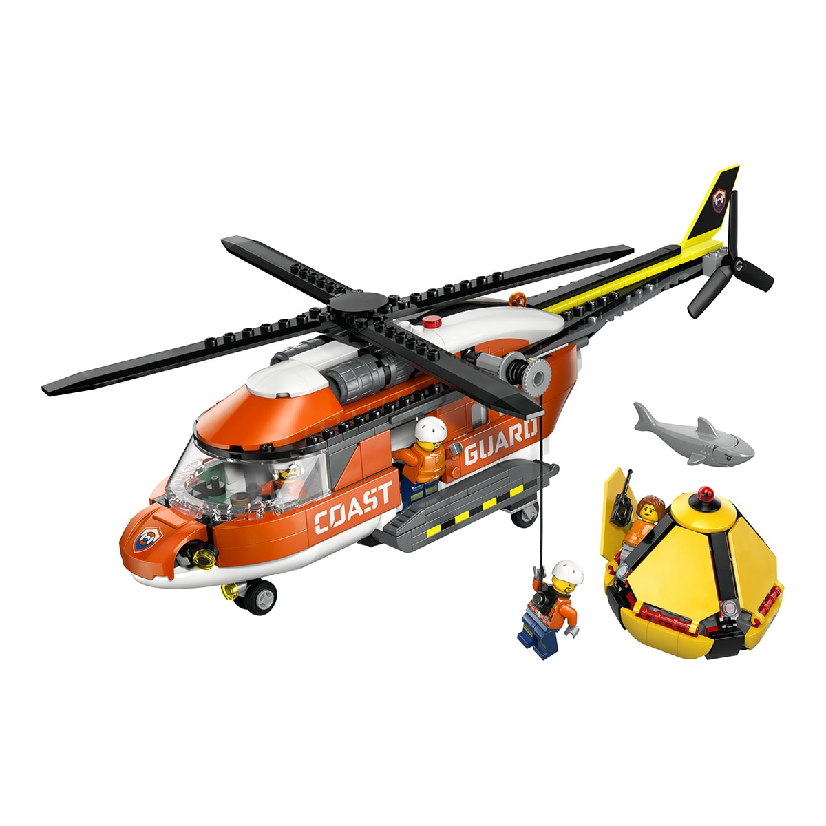 Juego de construcción Helicóptero de Guardacostas LEGO City Exploration - 60503 8