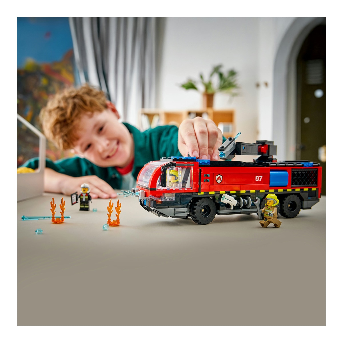 Juego de construcción Camión de Bomberos Aeroportuario LEGO City Fire - 60499 3
