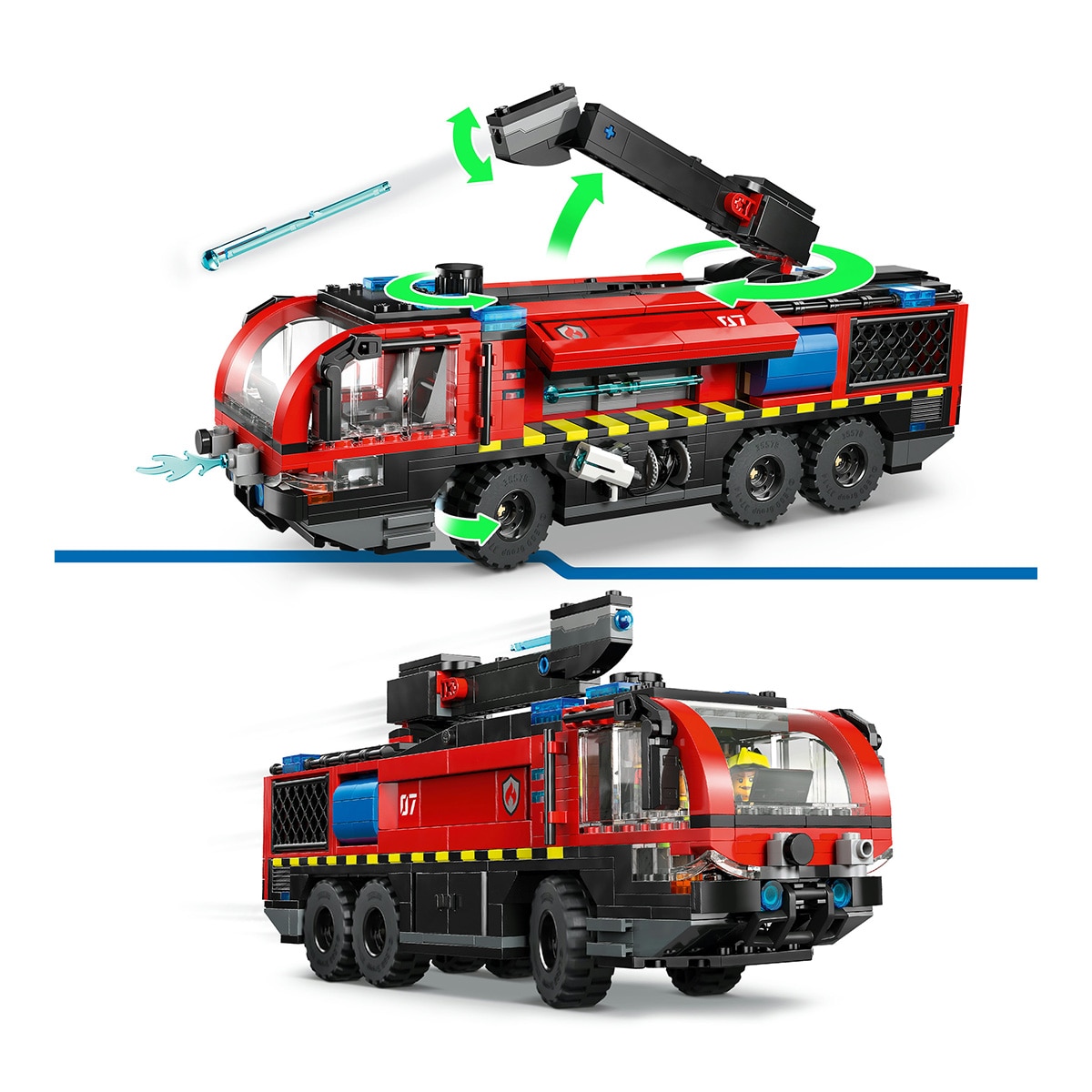 Juego de construcción Camión de Bomberos Aeroportuario LEGO City Fire - 60499 5