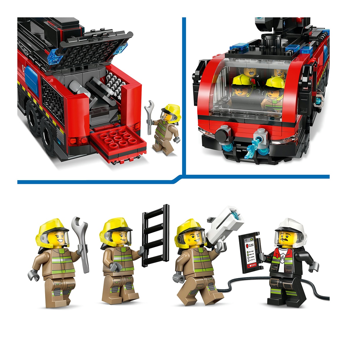 Juego de construcción Camión de Bomberos Aeroportuario LEGO City Fire - 60499 6