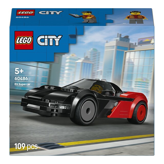 Imagen 0 de Juego de construcción Supercoche Eléctrico LEGO City Great Vehicles - 60486