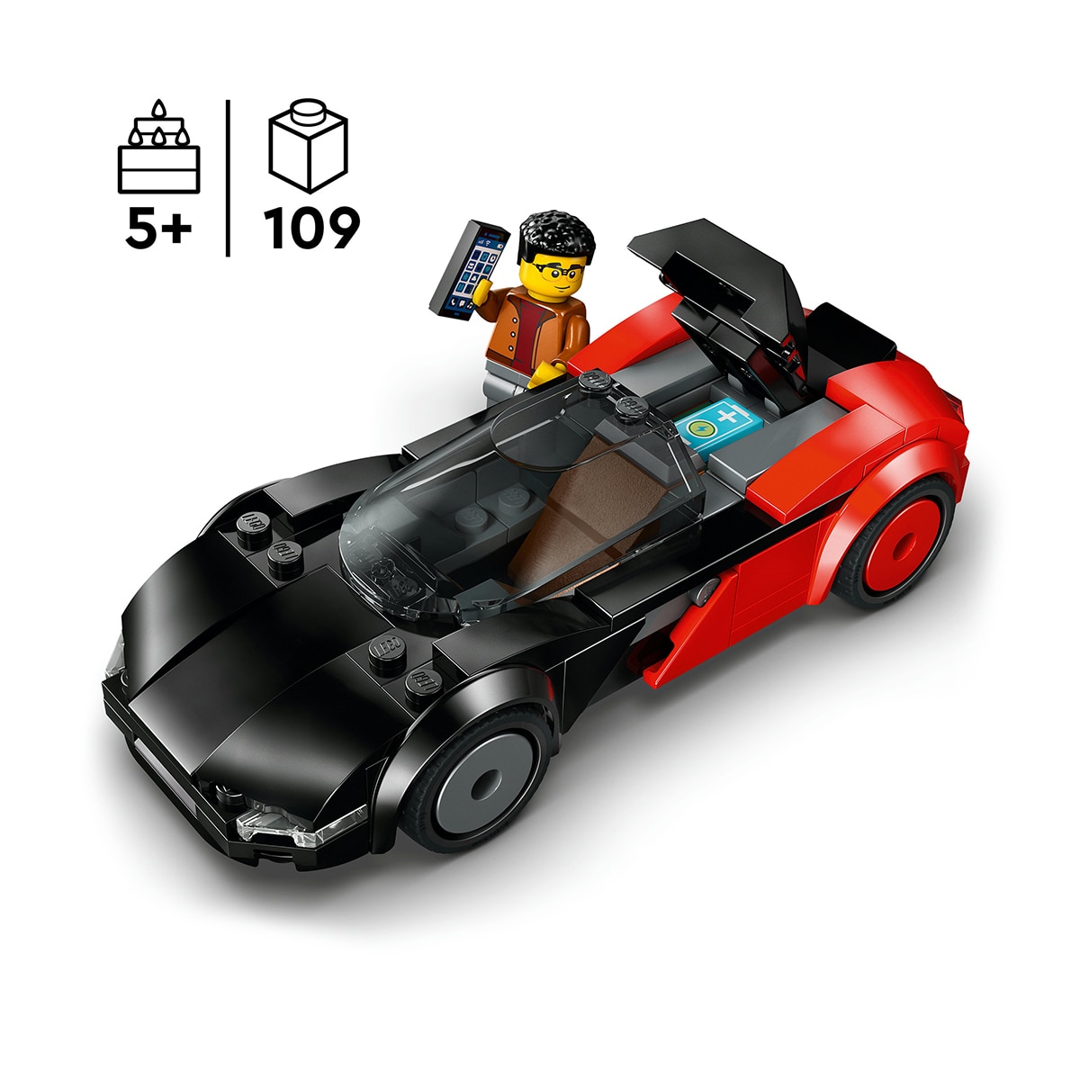 Juego de construcción Supercoche Eléctrico LEGO City Great Vehicles - 60486 4