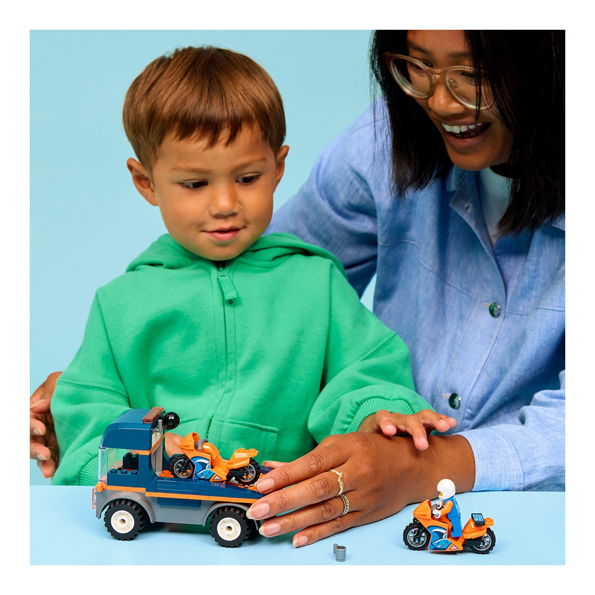 Juego de construcción Camión de Transporte de Motos LEGO City Great Vehicles - 60491 3