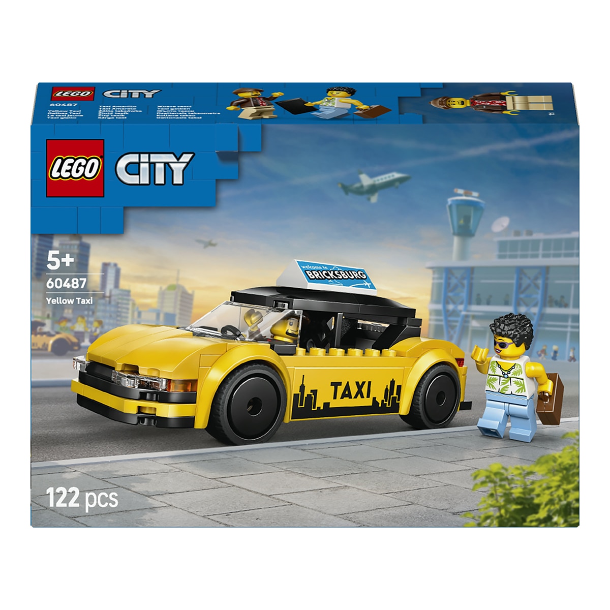 Juego de construcción Taxi Amarillo LEGO City Great Vehicles - 60487 1