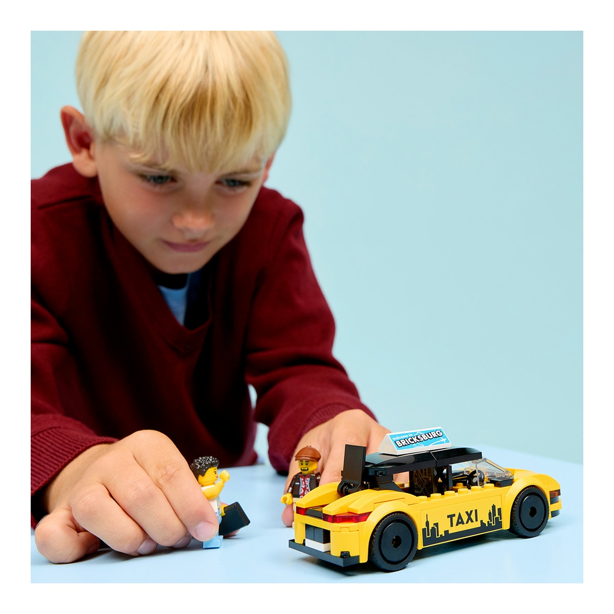 Juego de construcción Taxi Amarillo LEGO City Great Vehicles - 60487 3