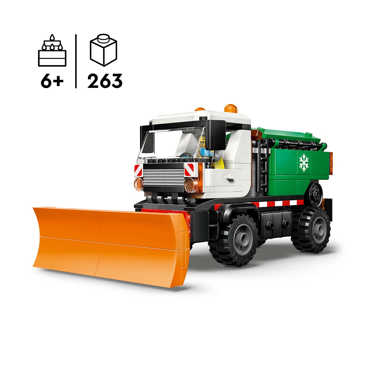 Juego de construcción Quitanieves LEGO City Great Vehicles - 60490 4