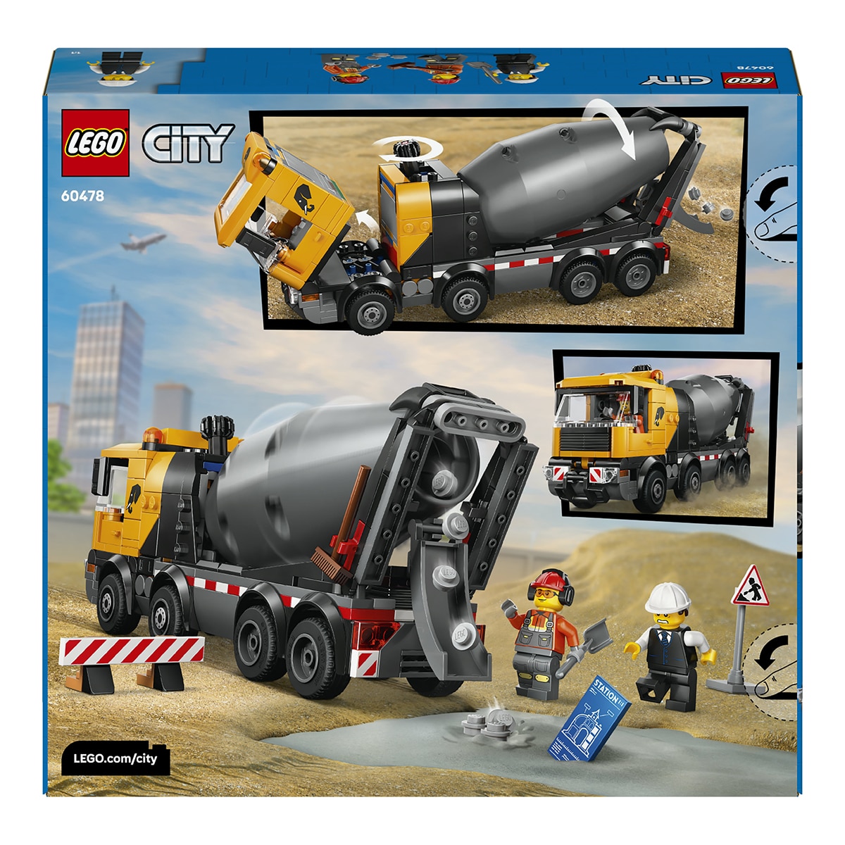 Juego de construcción Hormigonera LEGO City Great Vehicles - 60478 2