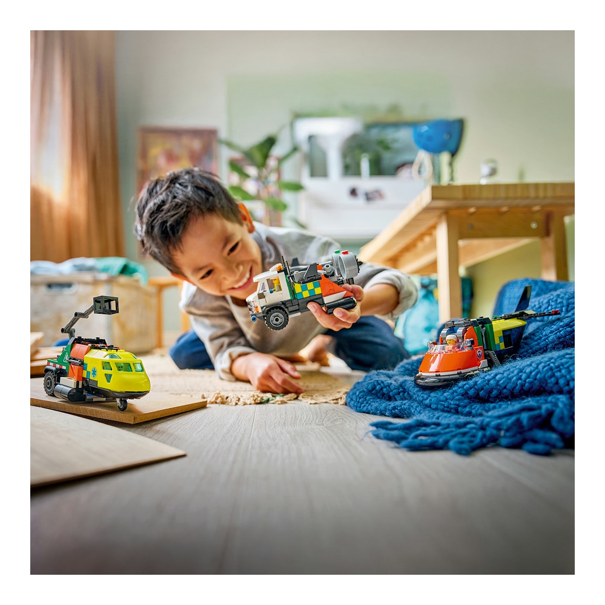 Juego de construcción Remix: Avión, Camión Técnico y Aerodeslizador LEGO City Great Vehicles - 60505 3