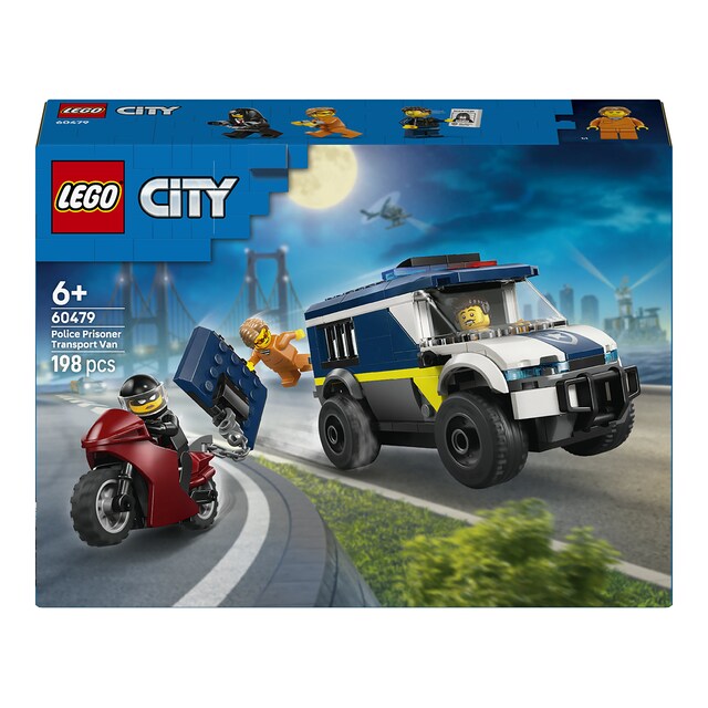 Imagen 0 de Juego de construcción Furgoneta de Transporte Penitenciario de Policía LEGO City Police - 60479