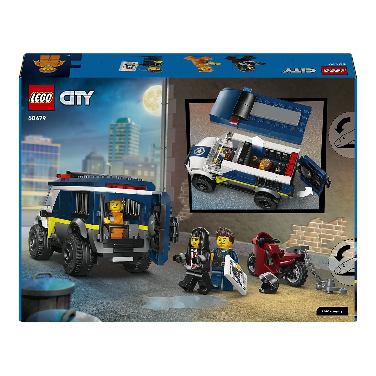 Carrinha de Transporte de Prisioneiros da Polícia Lego City 2